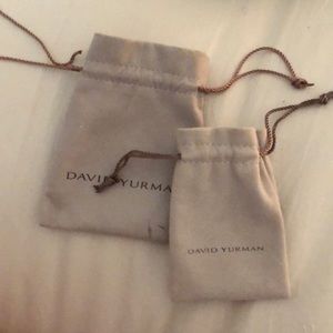 David Yurman Jewelry Pouches